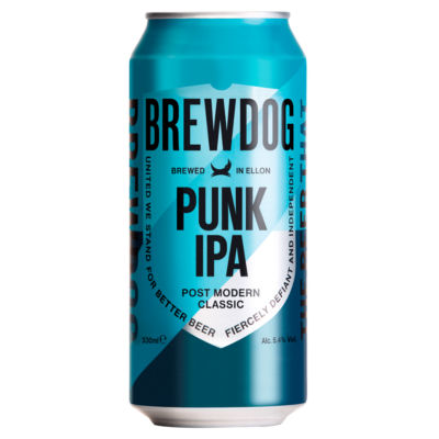 BrewDog Punk IPA 440ml black can - British product