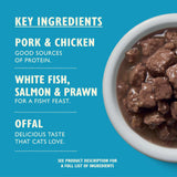 Lily's Kitchen Ocean Fish Tasty Cuts cat food 85g, UK version