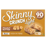 Skinny Crunch peanut butter cereal bars 5 x 20g - British product