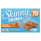 Skinny salted caramel cereal bars 5 x 19g (British brand)
