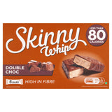 Skinny Whip double choc snack bars 5 x 20g multipack (British brand)