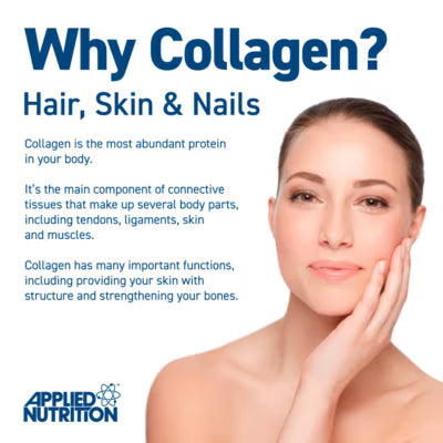 Applied Nutrition Collagen Powder Strawberry & Raspberry Flavour 165g - British product