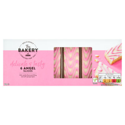 ASDA angel cake slices 160g - British product
