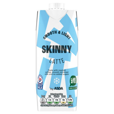 ASDA Skinny Latte coffee drink 330ml - British product