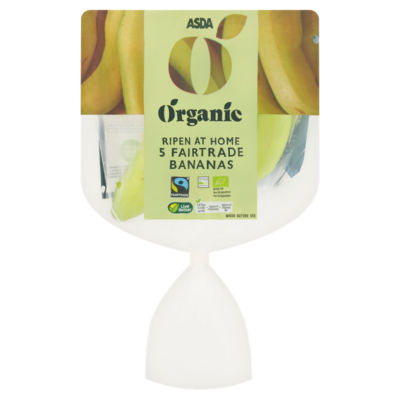ASDA organic Fairtrade bananas - British product