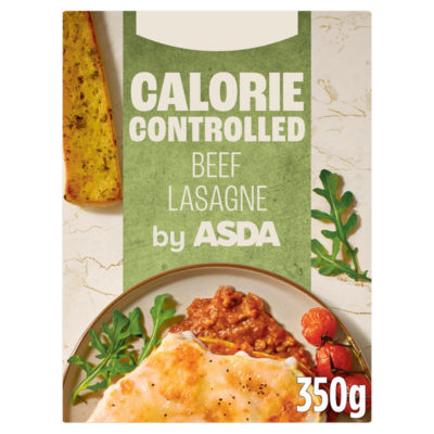 ASDA Calorie Controlled Beef Lasagne Tray 350g - British product