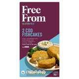 ASDA Free From cod fishcakes 2 pack 180g - British product