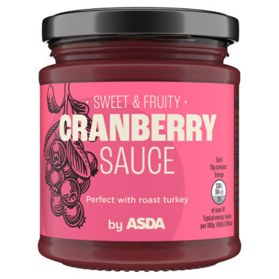 ASDA cranberry sauce 200g - British product
