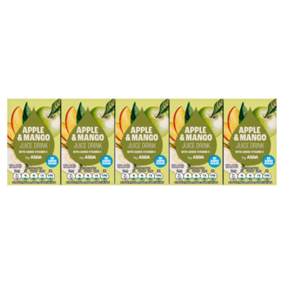 ASDA apple & mango juice drink 150ml - British product