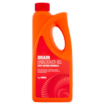 ASDA Drain Unblocker Gel Bottle 500ml - British product