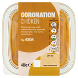 ASDA Coronation Chicken chilled food pot 410g - British product