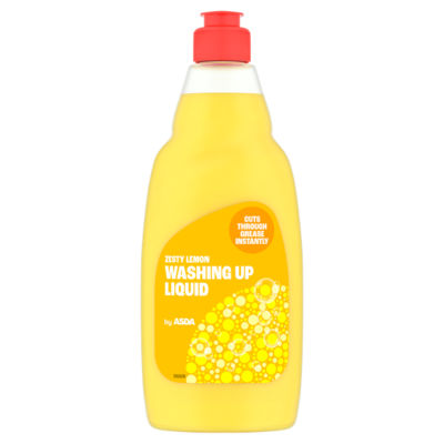 ASDA Zesty Lemon Washing Up Liquid 500ml