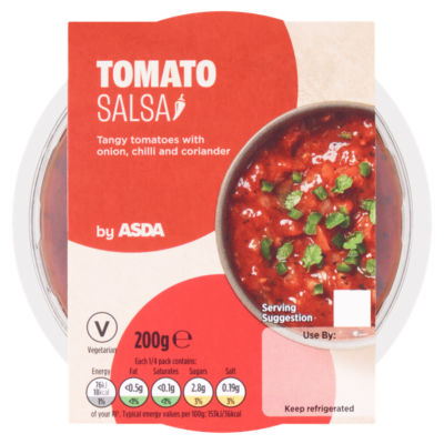 ASDA tomato salsa 200g - British product