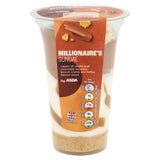 ASDA Millionaire's Sundae dessert pot 125g, imported from the UK