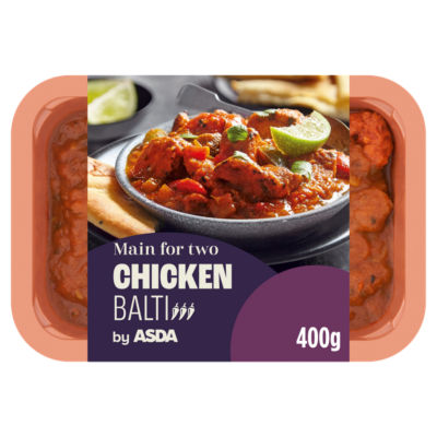 ASDA Chicken Balti Ready Meal 400g - British product