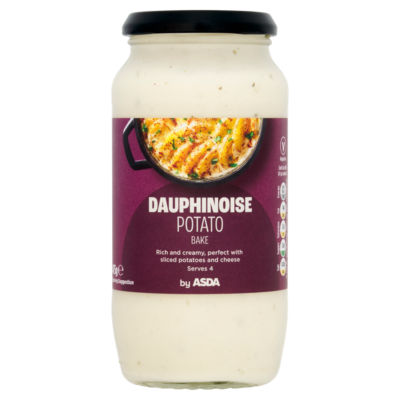 ASDA Creamy Dauphinoise Potato Sauce 475g - British product