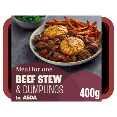 ASDA beef stew and dumplings 400g - British product