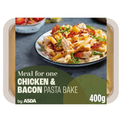 ASDA Chicken & Bacon Pasta Bake 400g - British product