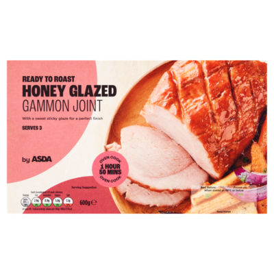 ASDA Honey Glazed Gammon Joint 600g - British product