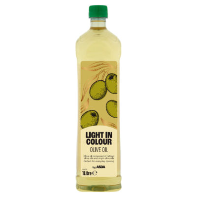 ASDA light olive oil 1 Litre - British product