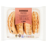 ASDA Cornish Pasties 4 pack 520g - British product