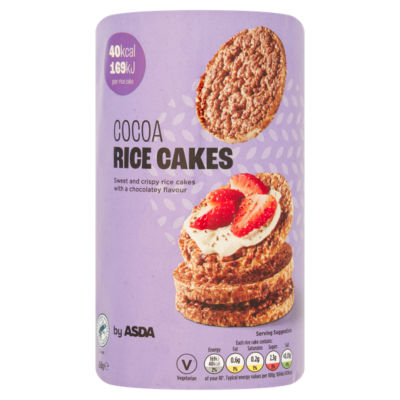 ASDA Kakao ris kaker 160g