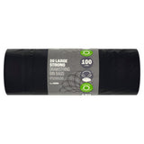 ASDA large strong drawstring bin bags 20 pack 100 litres - British product