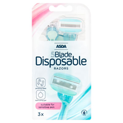 Asda 5 Blade Disposable Razors