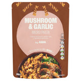 ASDA mushroom and garlic microwave pasta 200g - British product