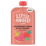 Little Angels organic strawberry yogurt baby food pouch 90g, UK version