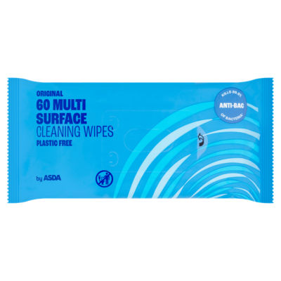 ASDA Original Multi Surface Cleaning Wipes 60 wipes - British product