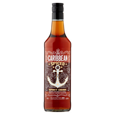 ASDA Caribbean Spiced Spirit Drink 70cl - British product