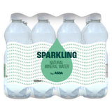 Asda sparkling natural mineral water 12 x 500ml - British product