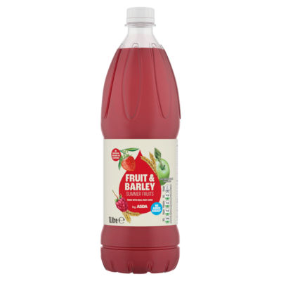 ASDA Fruit Barley Summer Fruits Squash 1 Litre - British product