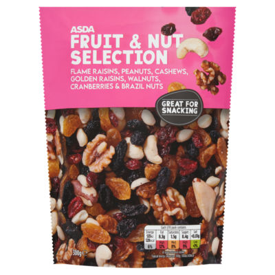 ASDA Fruit & Nut Selection 300g - British product