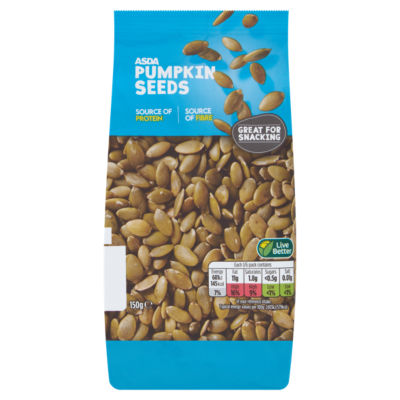 ASDA pumpkin seeds 150g - British product
