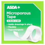 ASDA microporous tape 2.5cm x 5m - British product