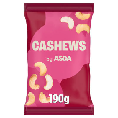 ASDA Cashew Nuts 190g - British product
