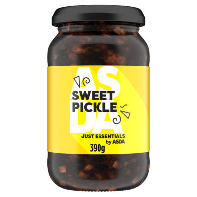 ASDA sweet pickle 390g, UK version