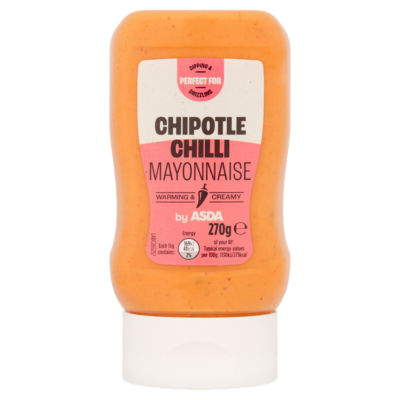 ASDA Chipotle Chilli Flavoured Mayonnaise 270g