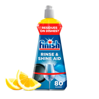 Finish Lemon Dishwasher Rinse Aid 400ml