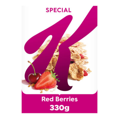 Kellogg's Special K Red Berries Breakfast Cereal 330g, UK version