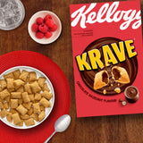 Kellogg's Krave chocolate hazelnut flavour cereal bars 410g, UK version