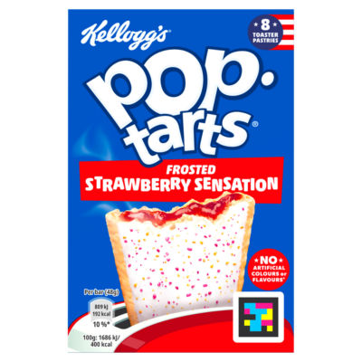 Kellogg's Pop-Tarts Strawberry Sensation Pastry Snack