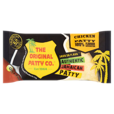 The Original Patty Co. Chicken Jamaican Patty 140g (British brand)
