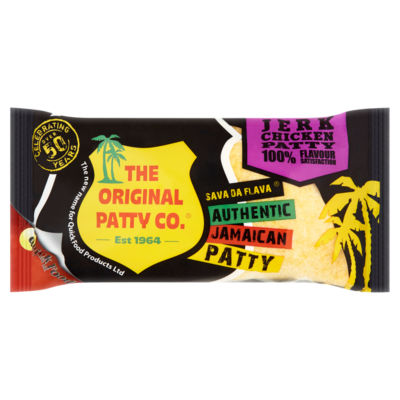 The Original Patty Co. Jerk Chicken Jamaican Patty (British brand)
