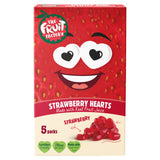 The Fruit Factory strawberry hearts fruit gums 100g (British brand)