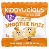 Kiddylicious Banana Mango Passion Fruit Smoothie Melts 6g, UK version