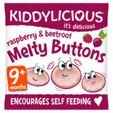 Kiddylicious raspberry and beetroot melty buttons 6g, UK version