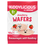 Kiddylicious strawberry wafers 10 x 4g (British brand)